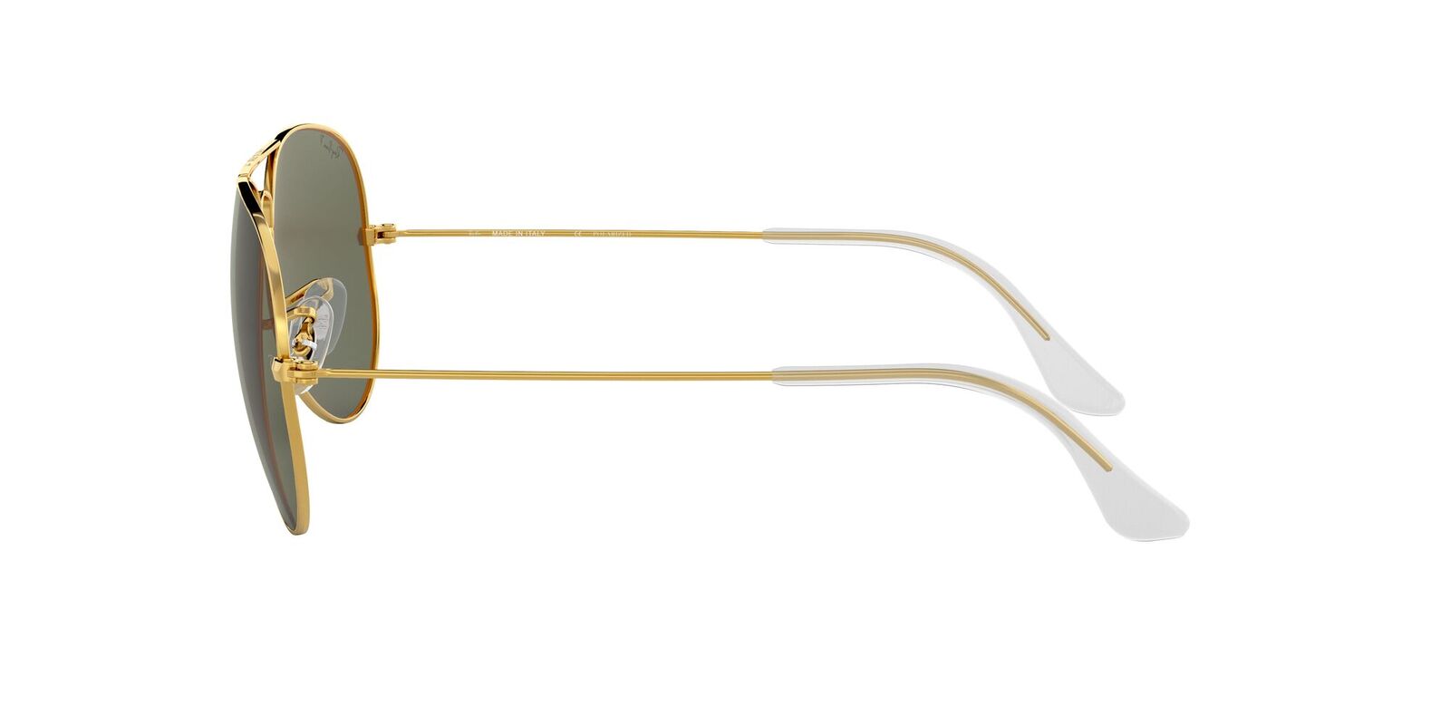 RAYBAN 0RB3025 SIZE 58 AVIATOR LARGE METAL ARISTA W /G-15 GREEN
