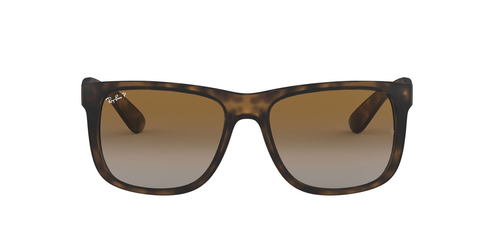 RAY BAN 0RB4165 SIZE55 JUSTIN BUBBER HAVANA W/GREY GRADIENT BROWN