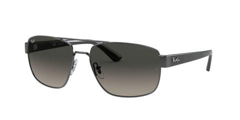 RAYBAN 0RB3663 004/7160 GUNMETAL W/LIGHT CREY GRADIENT DARK GREY