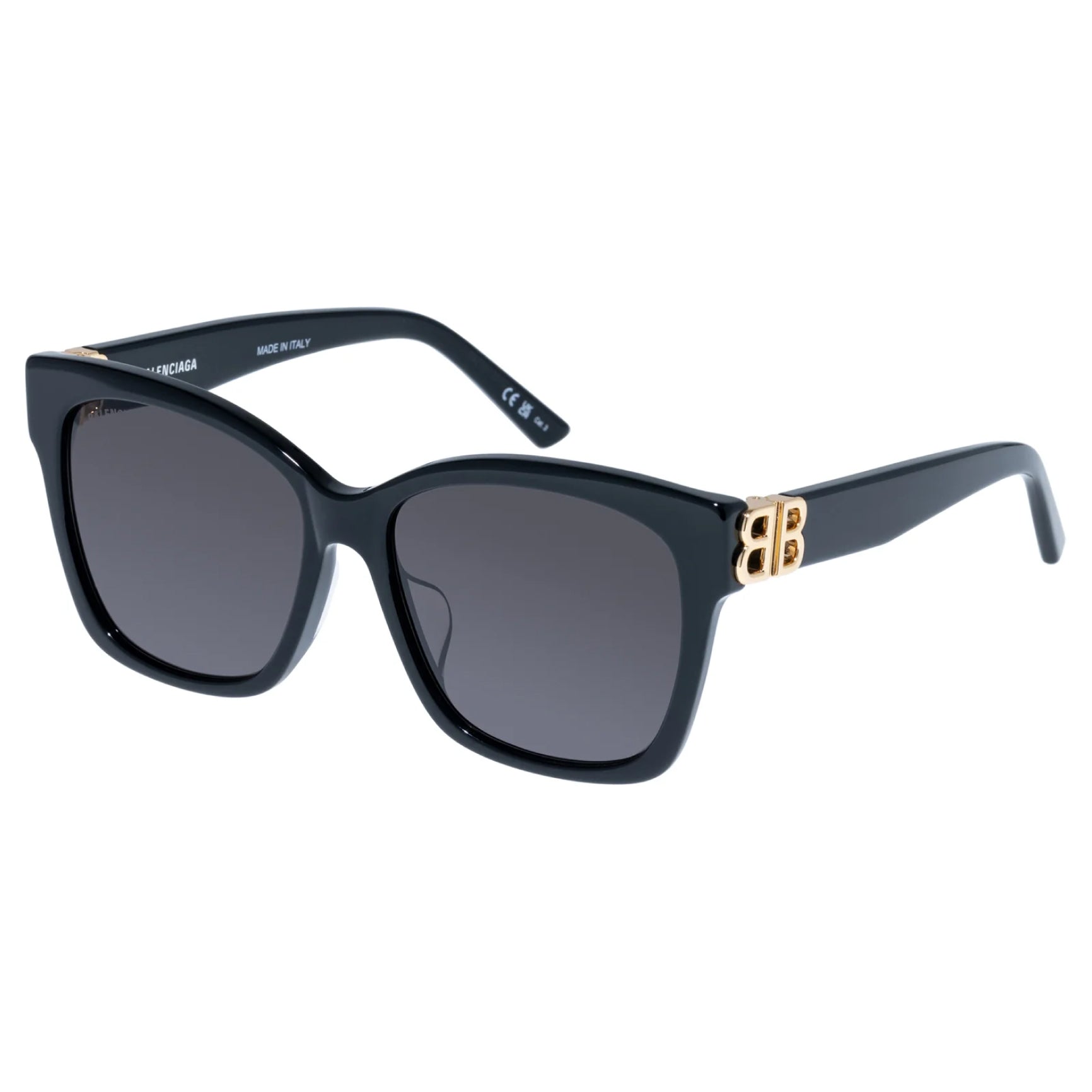 SUNSHADES EYEWEAR - BALENCIAGA BB0102SA001 BLACK (156)-3