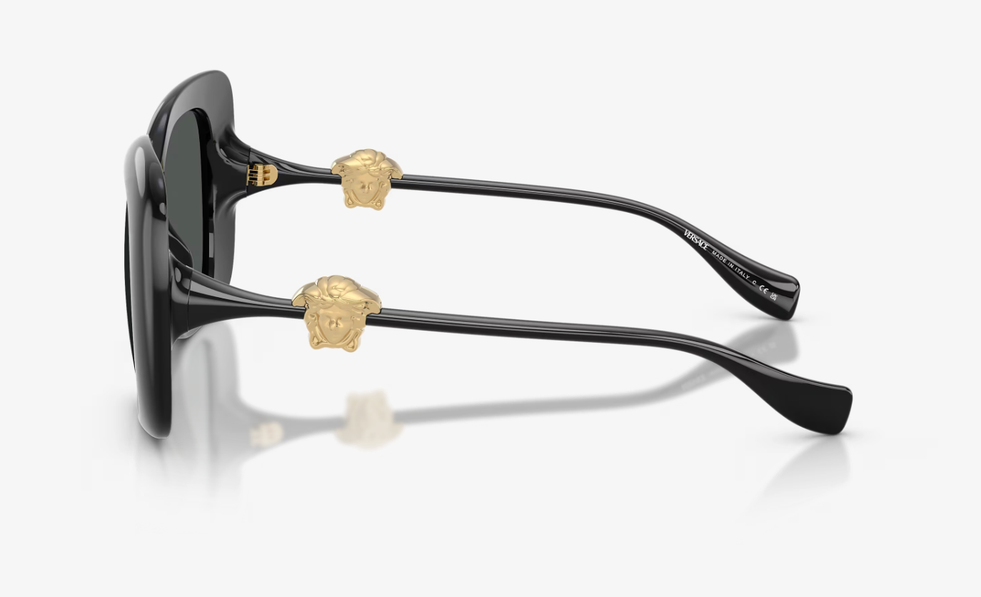 VERSACE 0VE4499U GB1/8757 BLACK W/DARK GREY