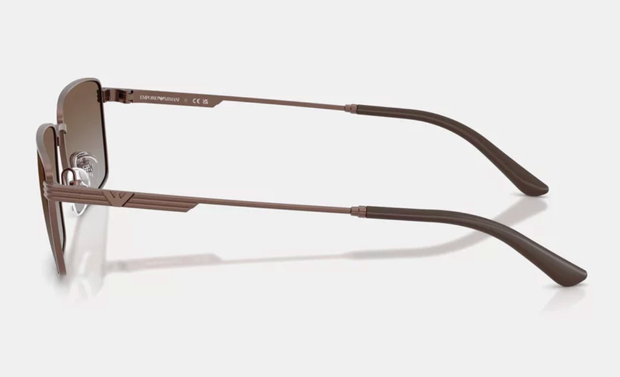 ARMANI 0EA2169 30068957 MATTE BRONZ4E W/GREY GRADIENT BROWN