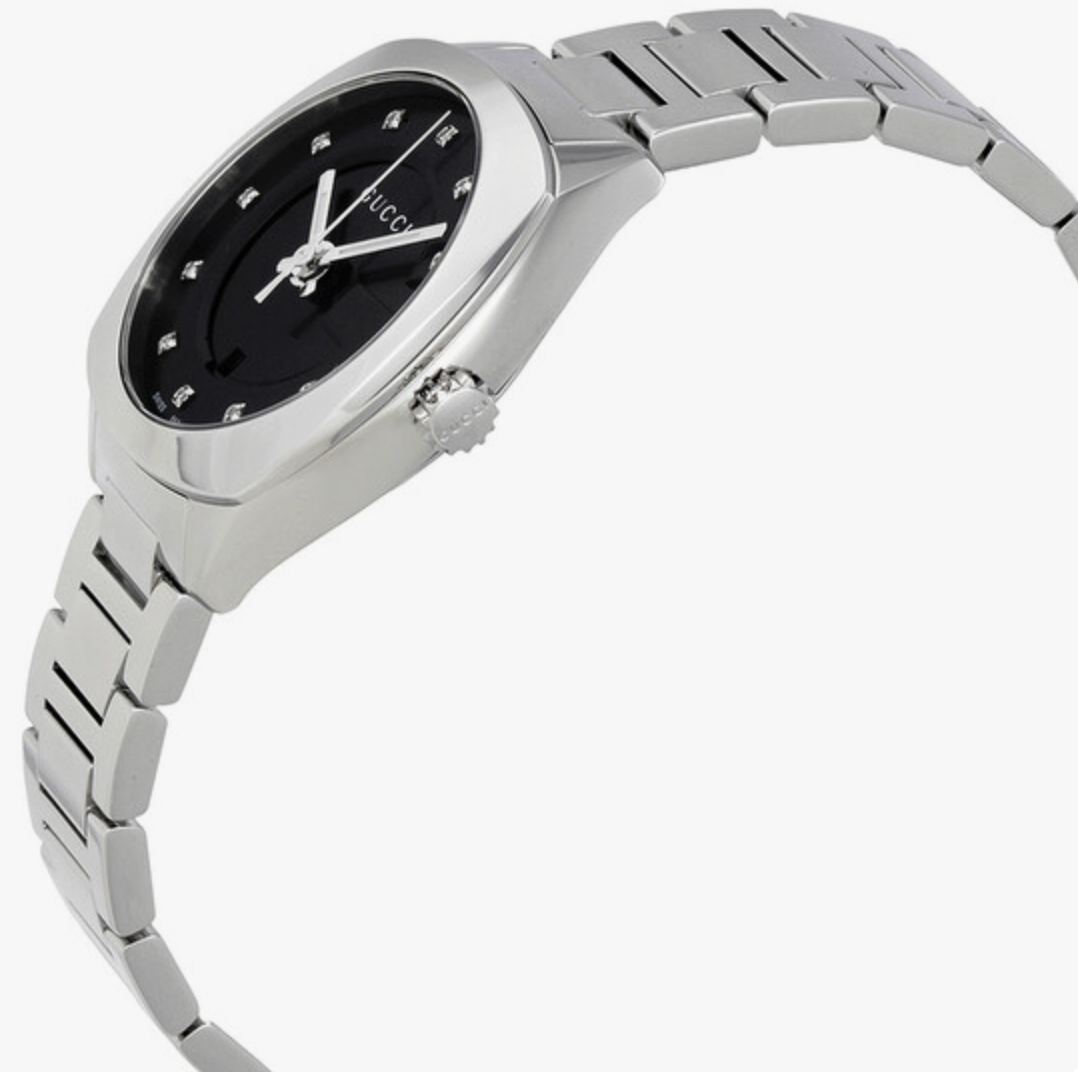 YA142503 GG2570 SM BLACK G 12 DIAM/STEEL