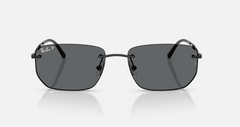 RAY BAN 0RB3768 002/8156 BLACK W/DARK GREY POLAR