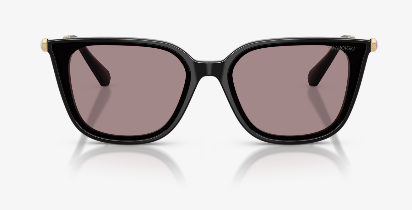 SWAROVSKI 0SK6054D 10018G63 BLACK W/GRADIENT GREY