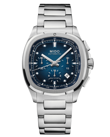 M0495271104100 MULYIFORT/GS/CHRA/STEEL/BLAE DIAL