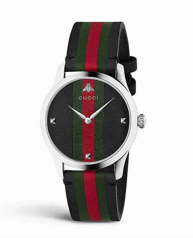 YA1264079 G-TIMELESS MD BLACK&GRG CALF/STEEL BLK&G