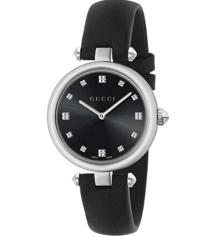 YA141403 DIAMANTISSIMA MD BLACK/STEEL/BLACK CALF