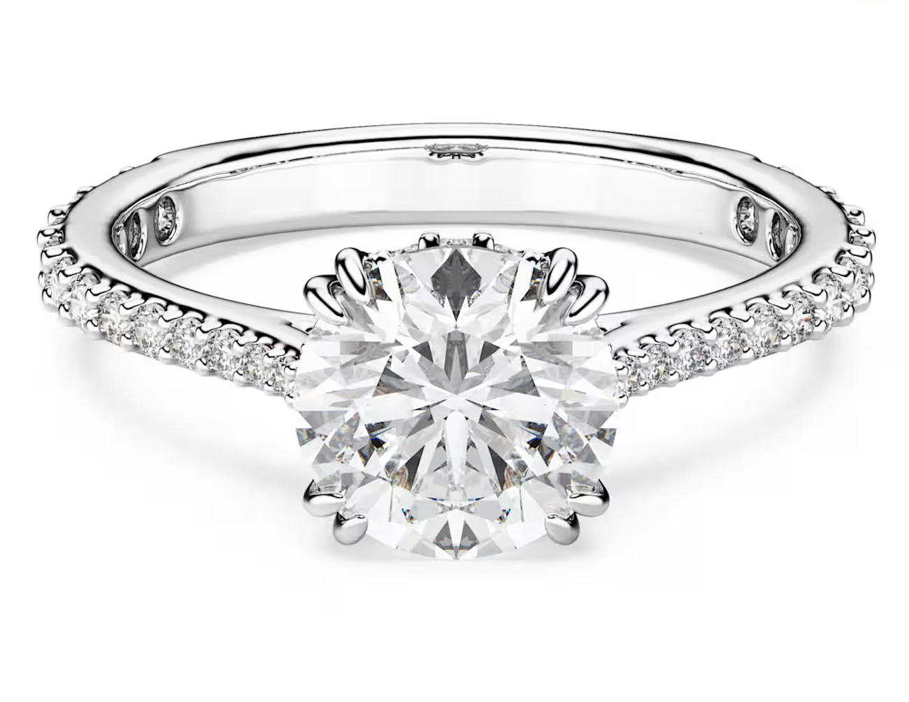 5645251 STILLA:RING RND M WHITE/RHS 52