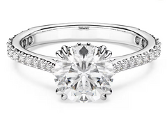 5645251 STILLA:RING RND M WHITE/RHS 52