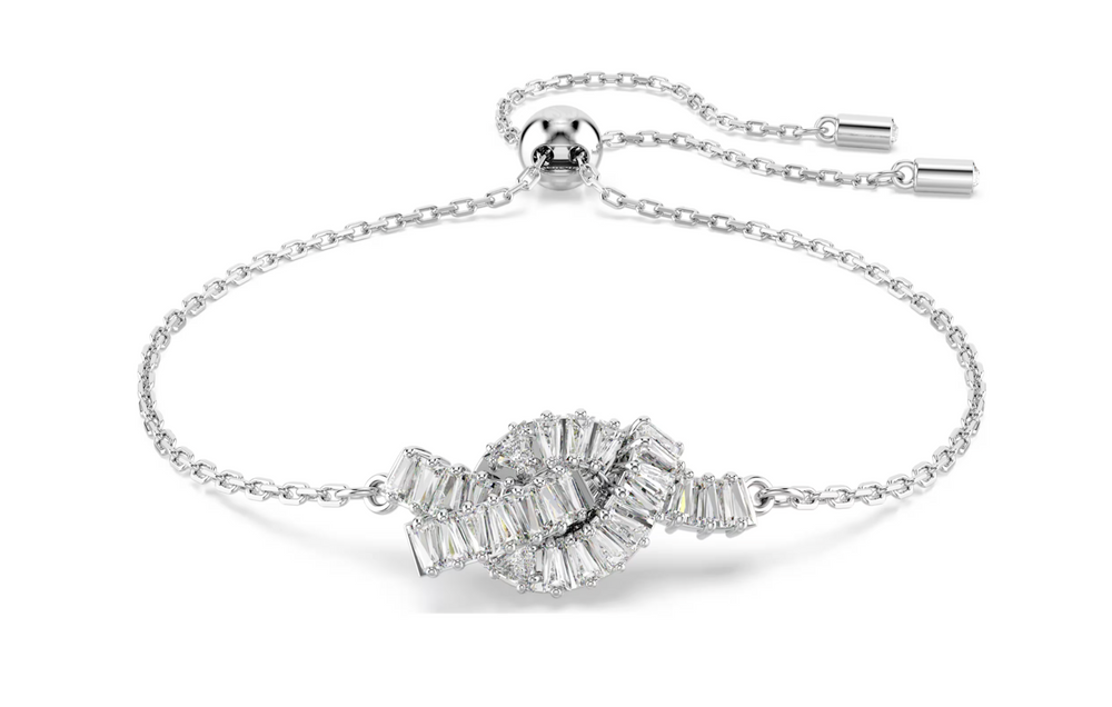 5731101 MATRIX:BRACELET KNOT WHI/RHS M