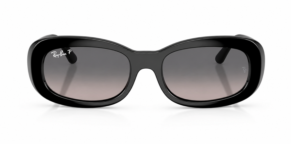 RAY BAN 0RB2221901/M353 BLACK W/GRADIENT GREY POLAR