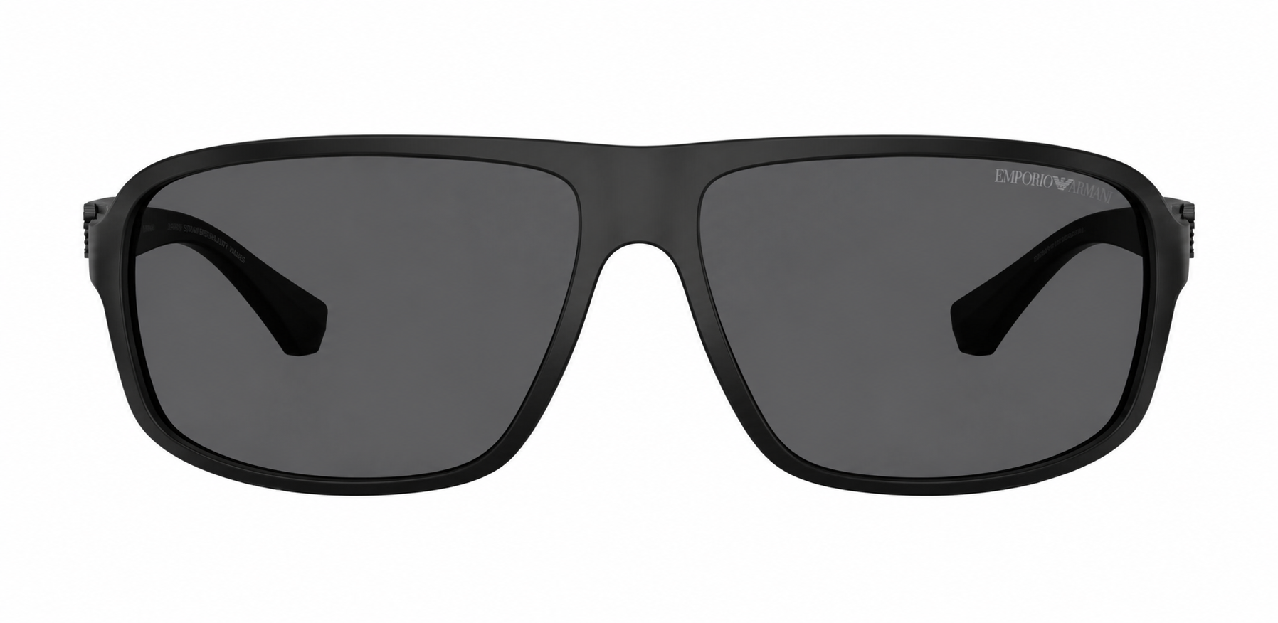 EMPORIO ARMANI 0EA4029 SIZE 64 MATTE RUBBER BLACK W/GRADIENT GREY