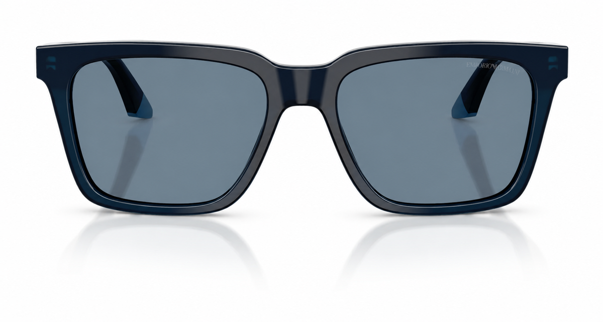 ARMANI 0EA4260 63172V55 SHINY OPAL BLUE/LIGHT BL W/BLUE POLAR