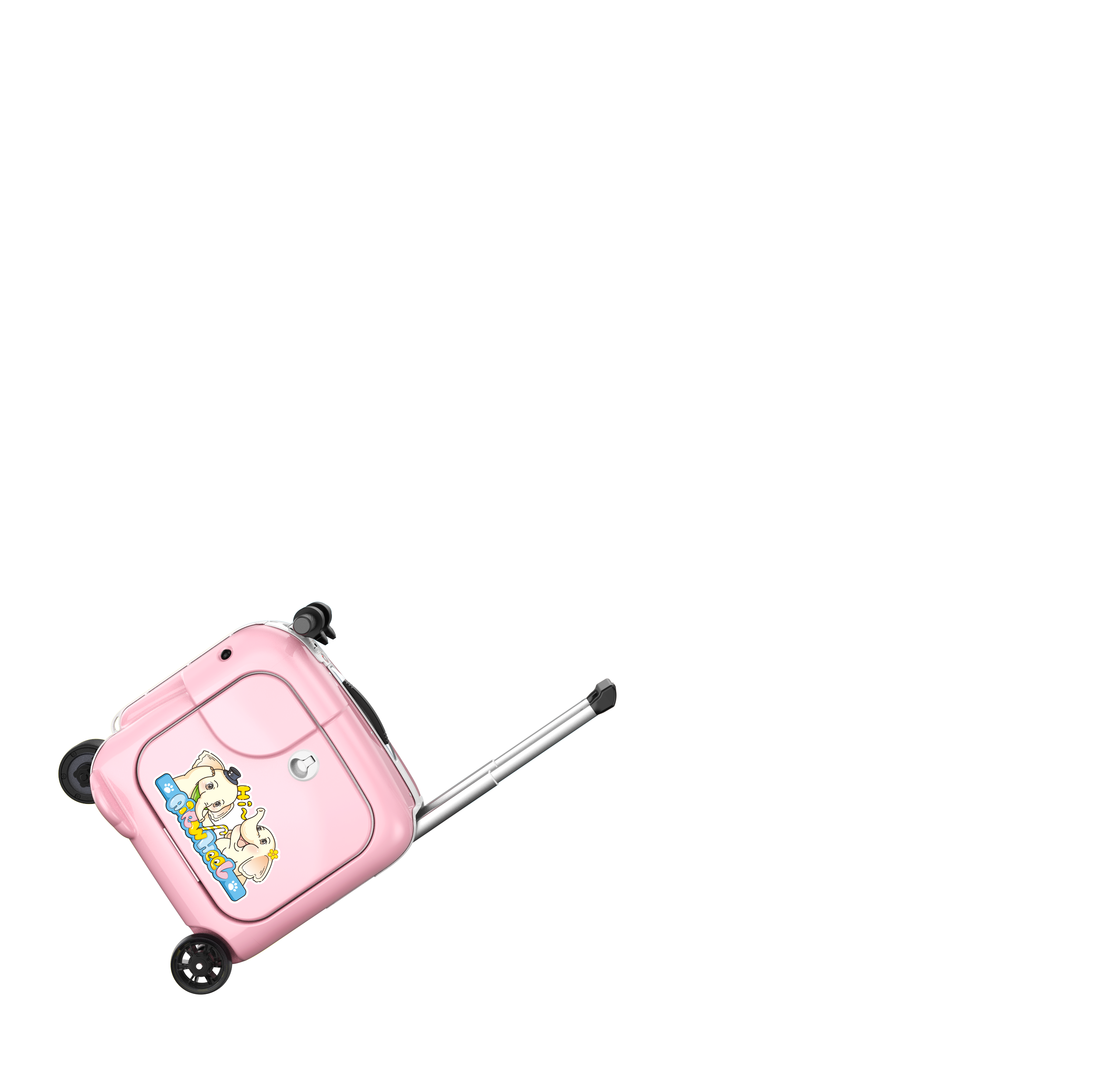 Airwheel SQ3S PINK – Premium Kids’ Rideable Smart Suitcase