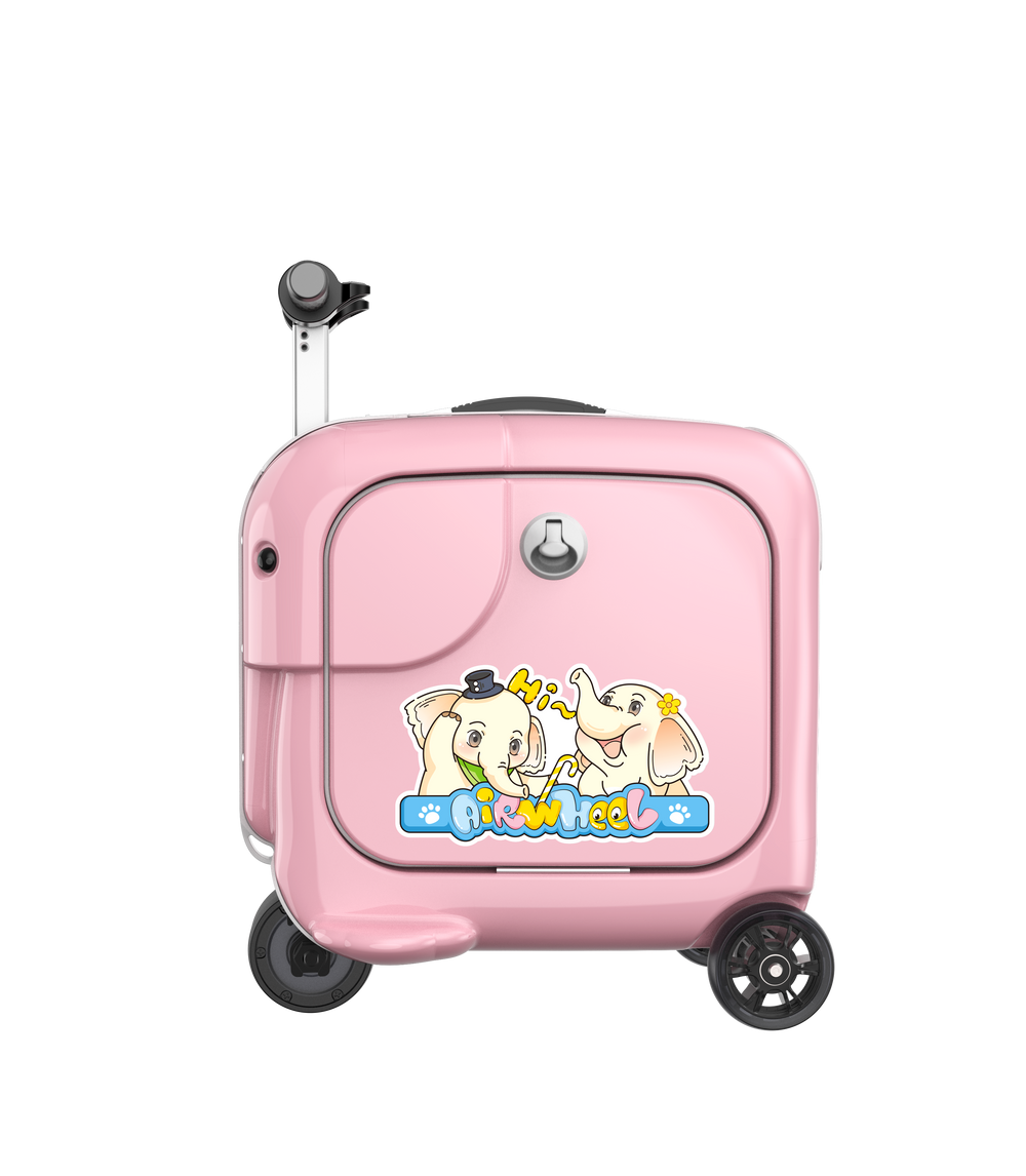 Airwheel SQ3S PINK – Premium Kids’ Rideable Smart Suitcase