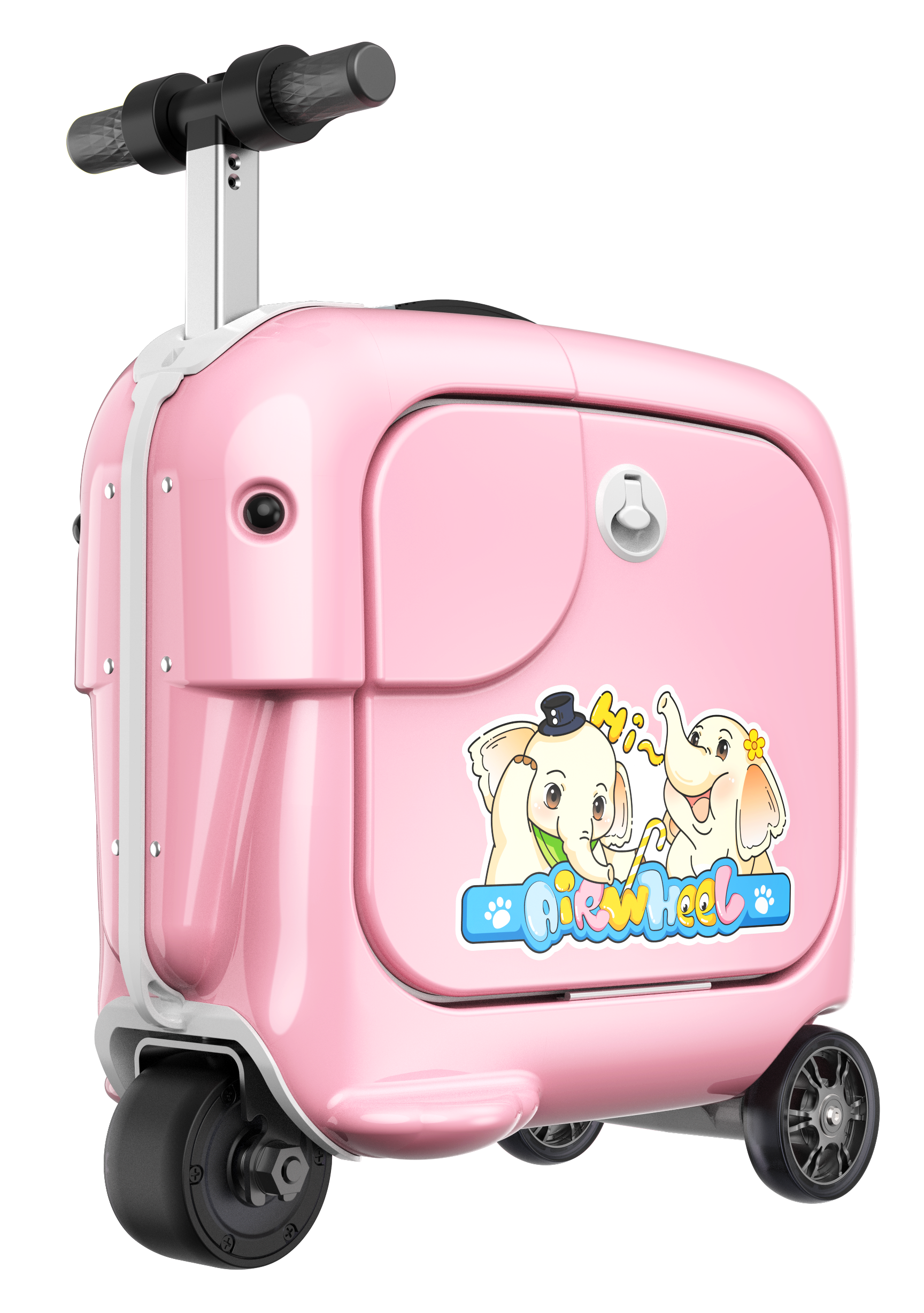 Airwheel SQ3S PINK – Premium Kids’ Rideable Smart Suitcase