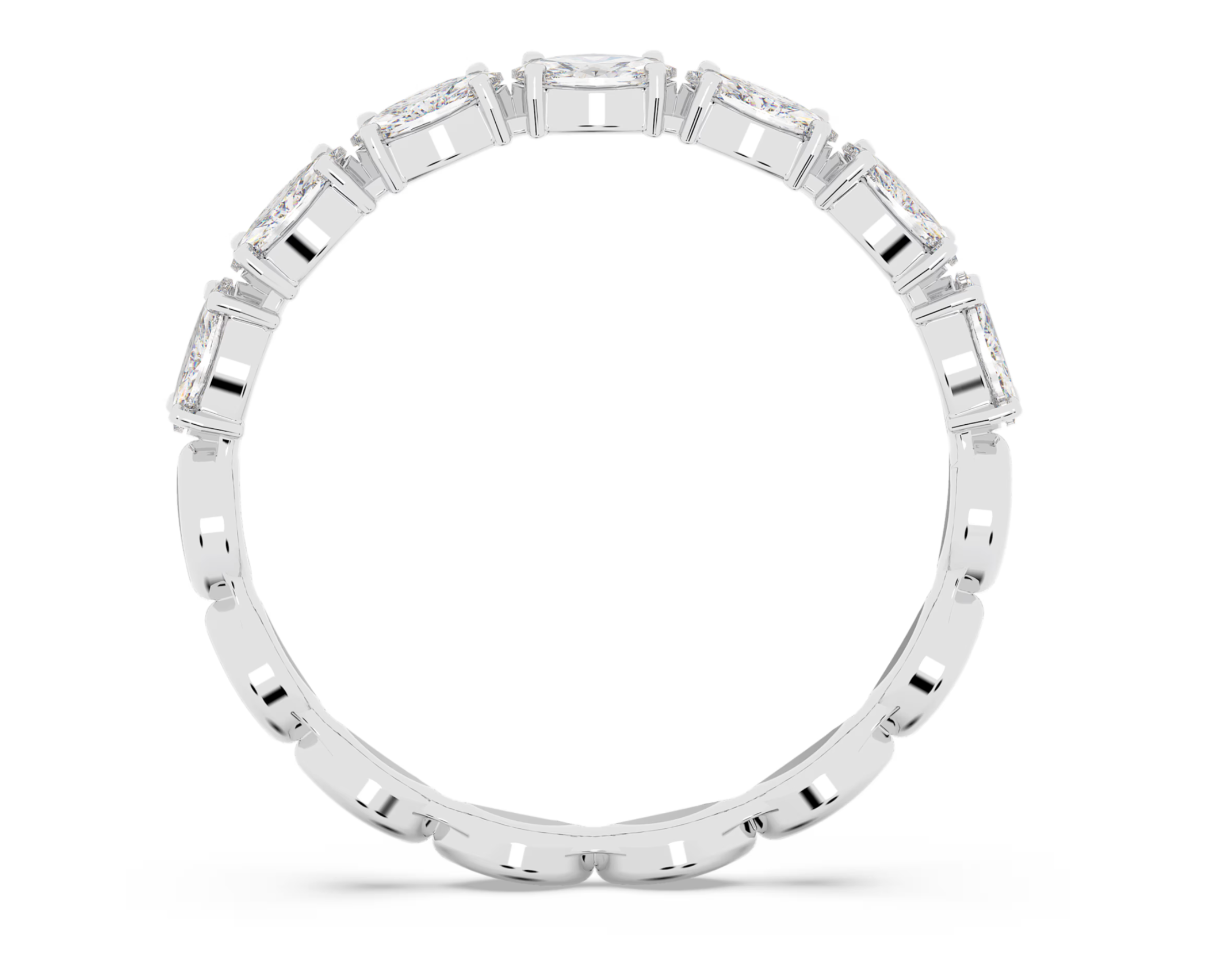 5366579 MATRIX: RING MARQUISE CZWH/RHS 52