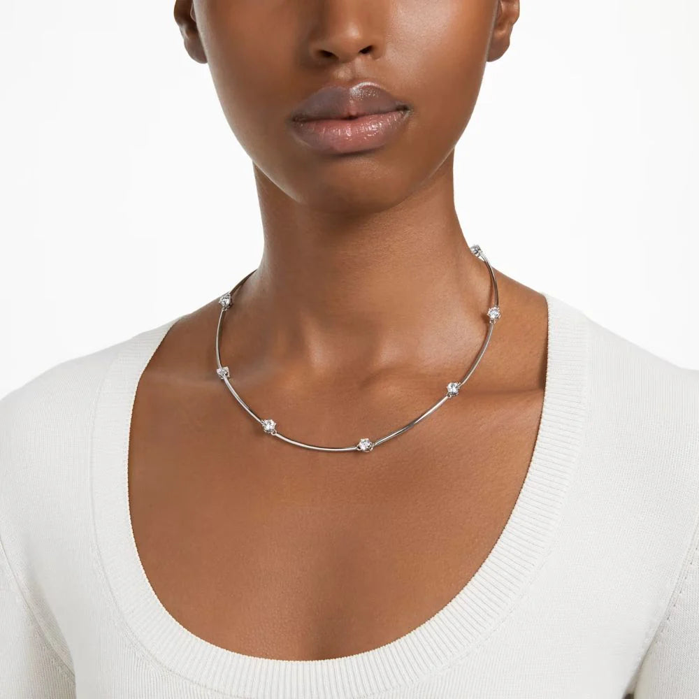 5638699 CONSTELLA: NECKLACE WHITE/RHS