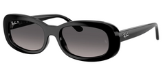 RAY BAN 0RB2221901/M353 BLACK W/GRADIENT GREY POLAR