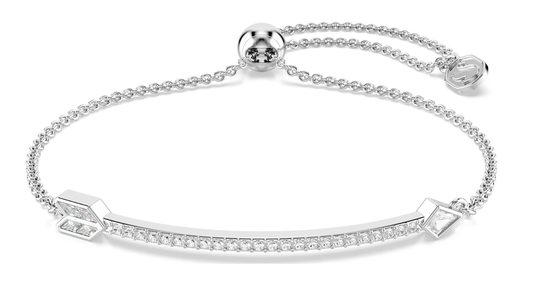 5741523 IDYLLIA:BRACELET ARROW WHI/RHS