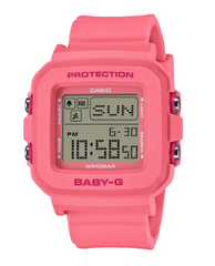 BGD10KH-4D BABY G DIG HEART POP, PINK RESIN BAND & CASE