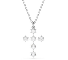 5675576 INSIGNE:PEND CROSS_CONSTELLA WHI/RHS