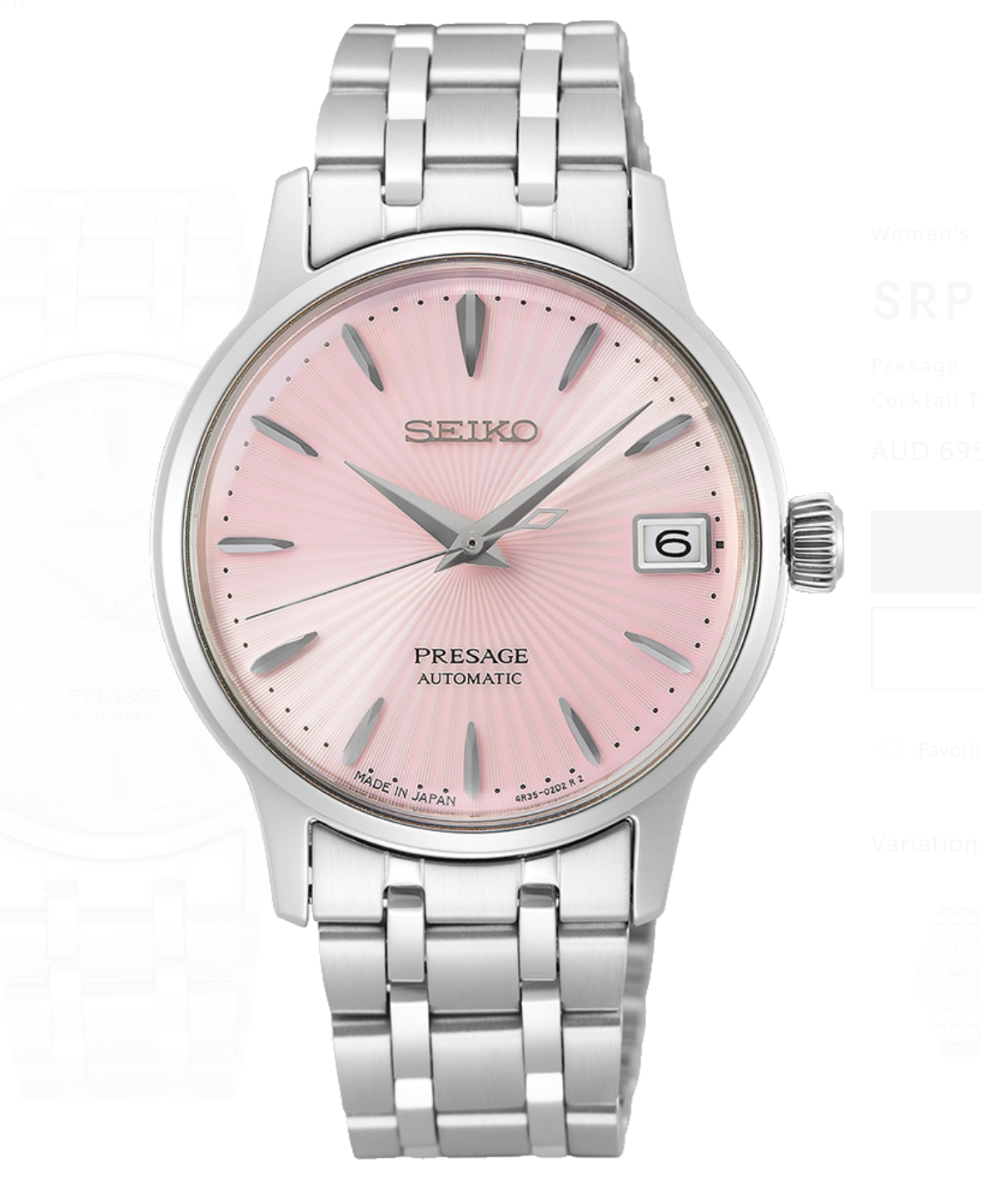 SEIKO PRESAGE AUTOMATIC 50M SRP839J