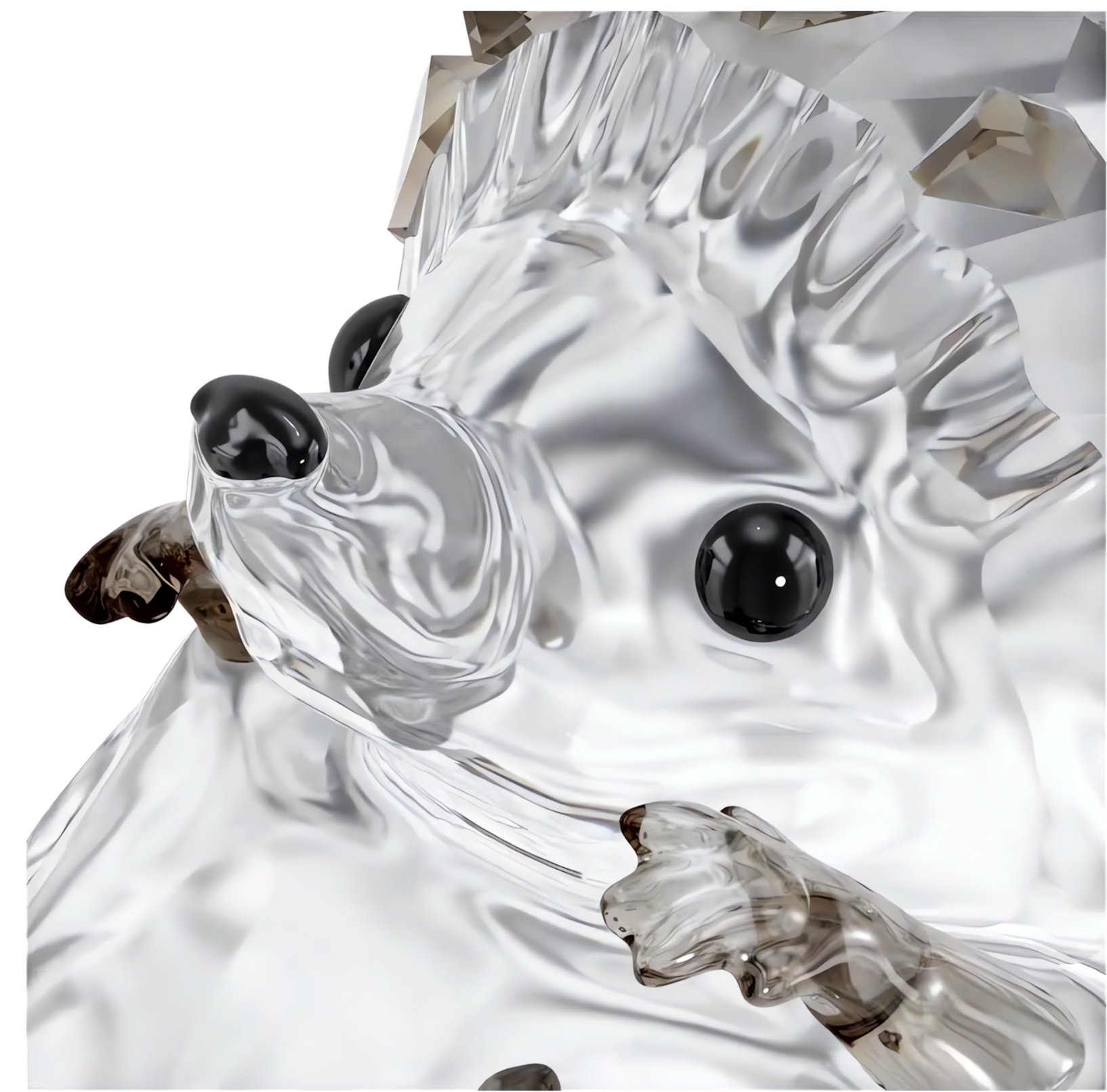 5732808 Idyllia Hedgehog White