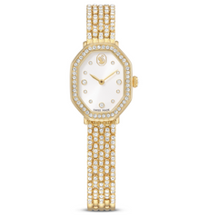 5749453 Dextera octagon watch Swiss Made, Metal bracelet, Gold tone, Gold-tone finish