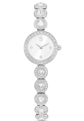5737038 Una Angelic watch Crystal bracelet, Silver Tone, Stainless steel