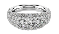 5737597 Sublima ring White, Rhodium plated