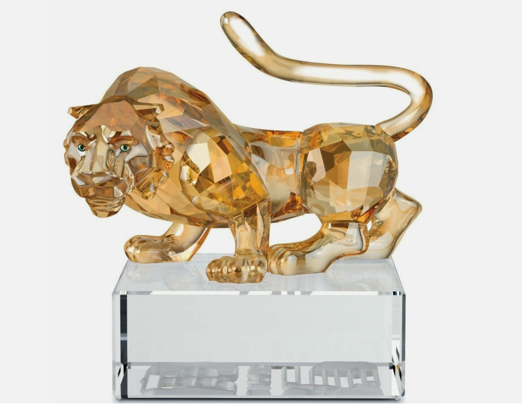 1055510 Swarovski Chinese Zodiac Tiger – Large, Golden Shine