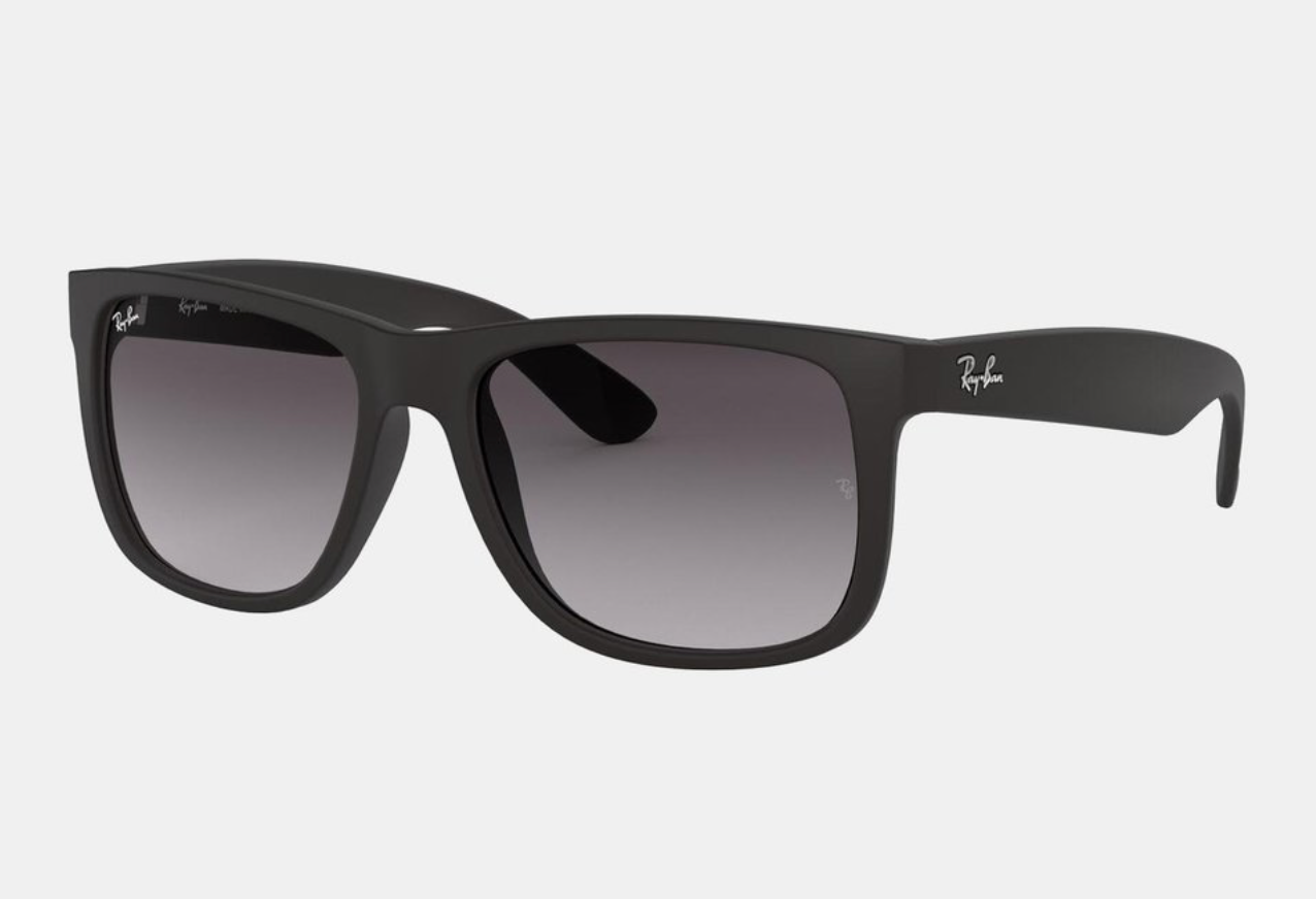 RAY BAN 0RB4165 662/T355 ARISTA W/CLEAR GRADIENT GREY