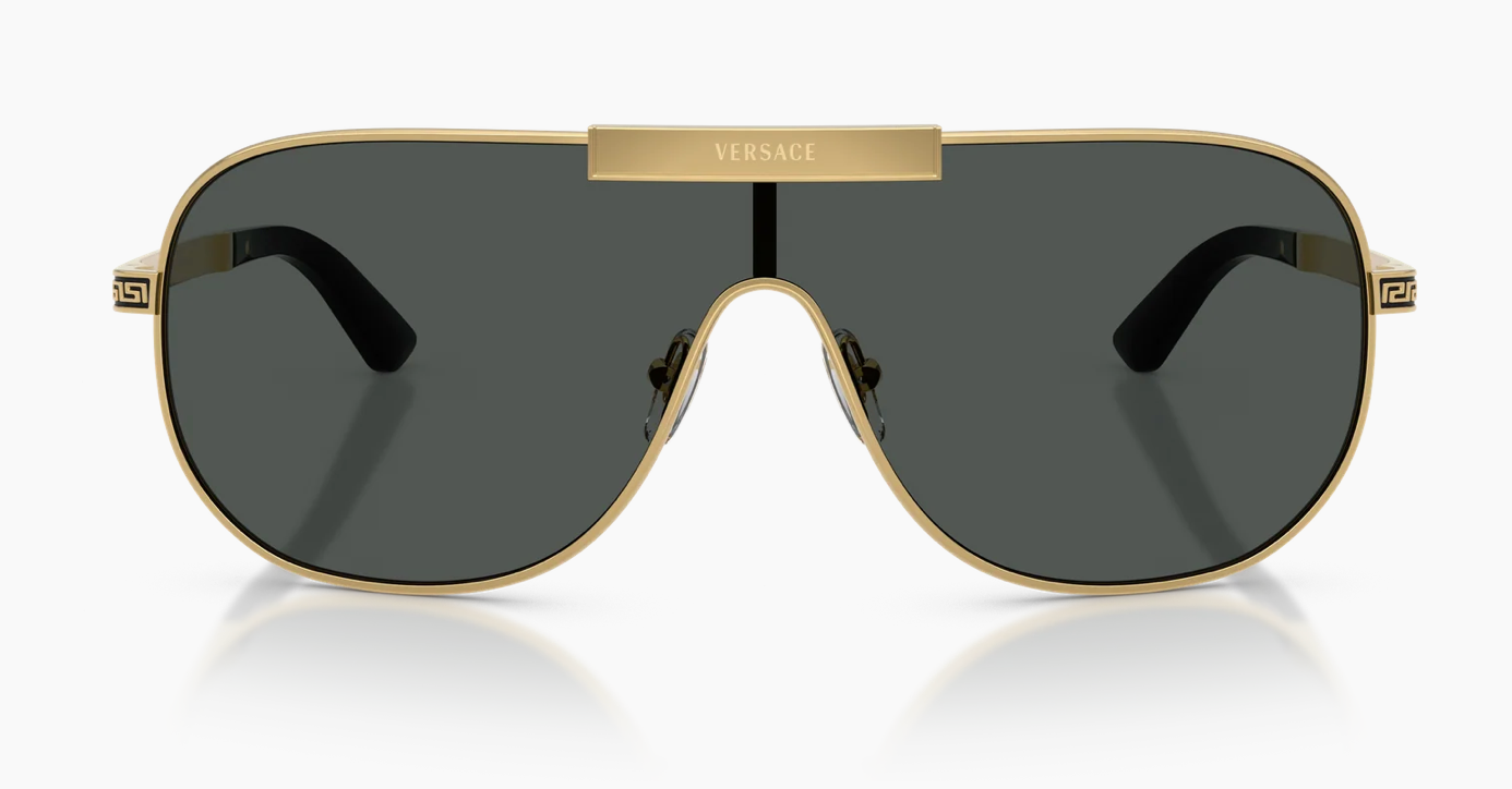 VERSACE 0VE2293 10028740 GOLD W/DARK GREY