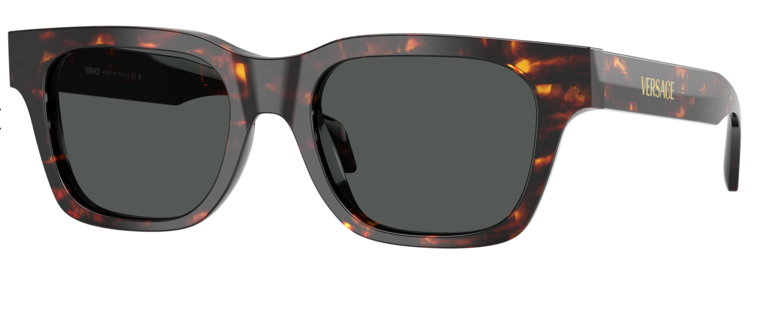 VERSACE 0VE4486F 55098752 HAVANA W/DARK GREY