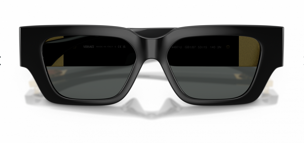 VERSACE 0VE4497U GB1/8753 BLACK W/ DARK GREY
