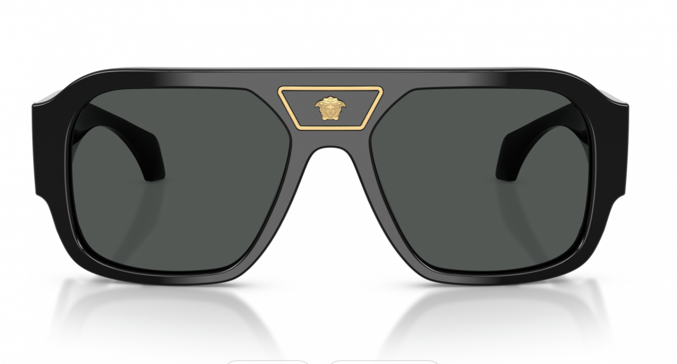 VERSACE 0VE4508U GB1/8756 BLACK W/DARK GREY