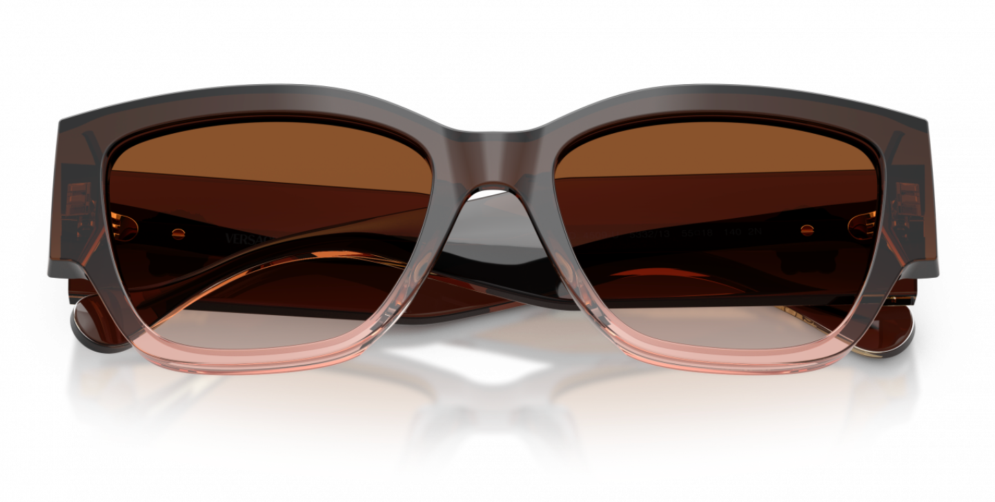 VERSACE 0VE4509U 53321355 BROWN GRADIENT W/BROWN GRADIENT