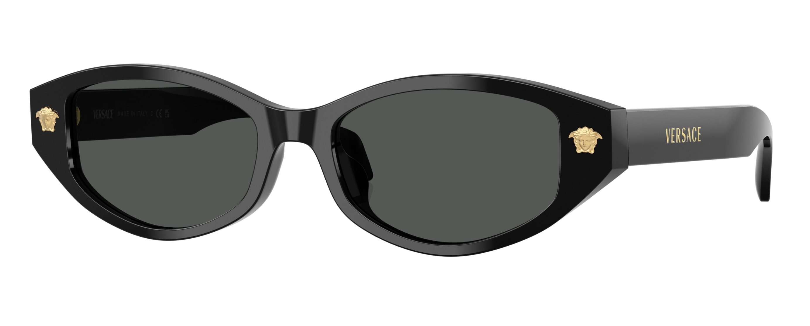 VERSACE 0VE4512D GB1/8754 BLACK W/DARK GREY