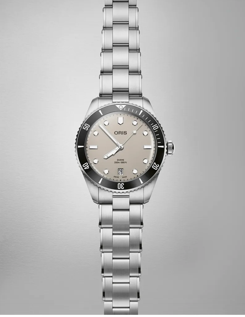 01 733 7795 4051-SET DIAL: BROWN METAL BRACELET STEEL