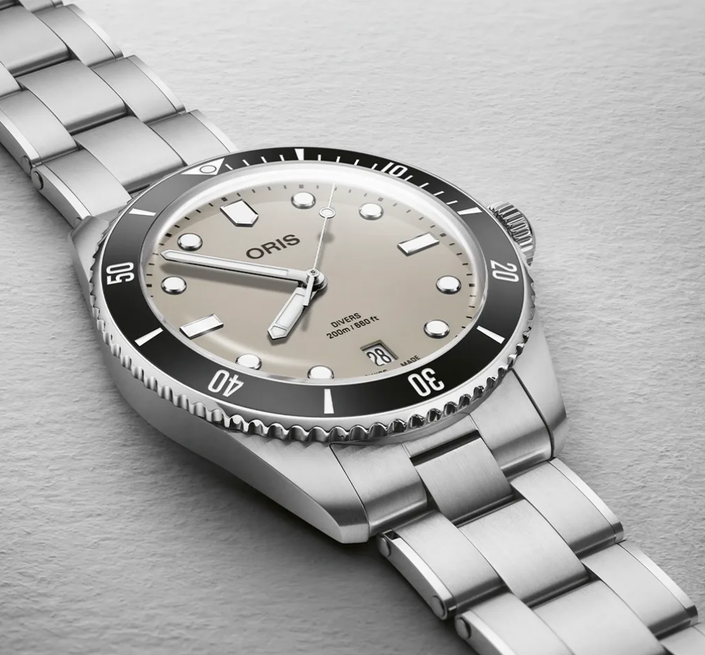 01 733 7795 4051-SET DIAL: BROWN METAL BRACELET STEEL