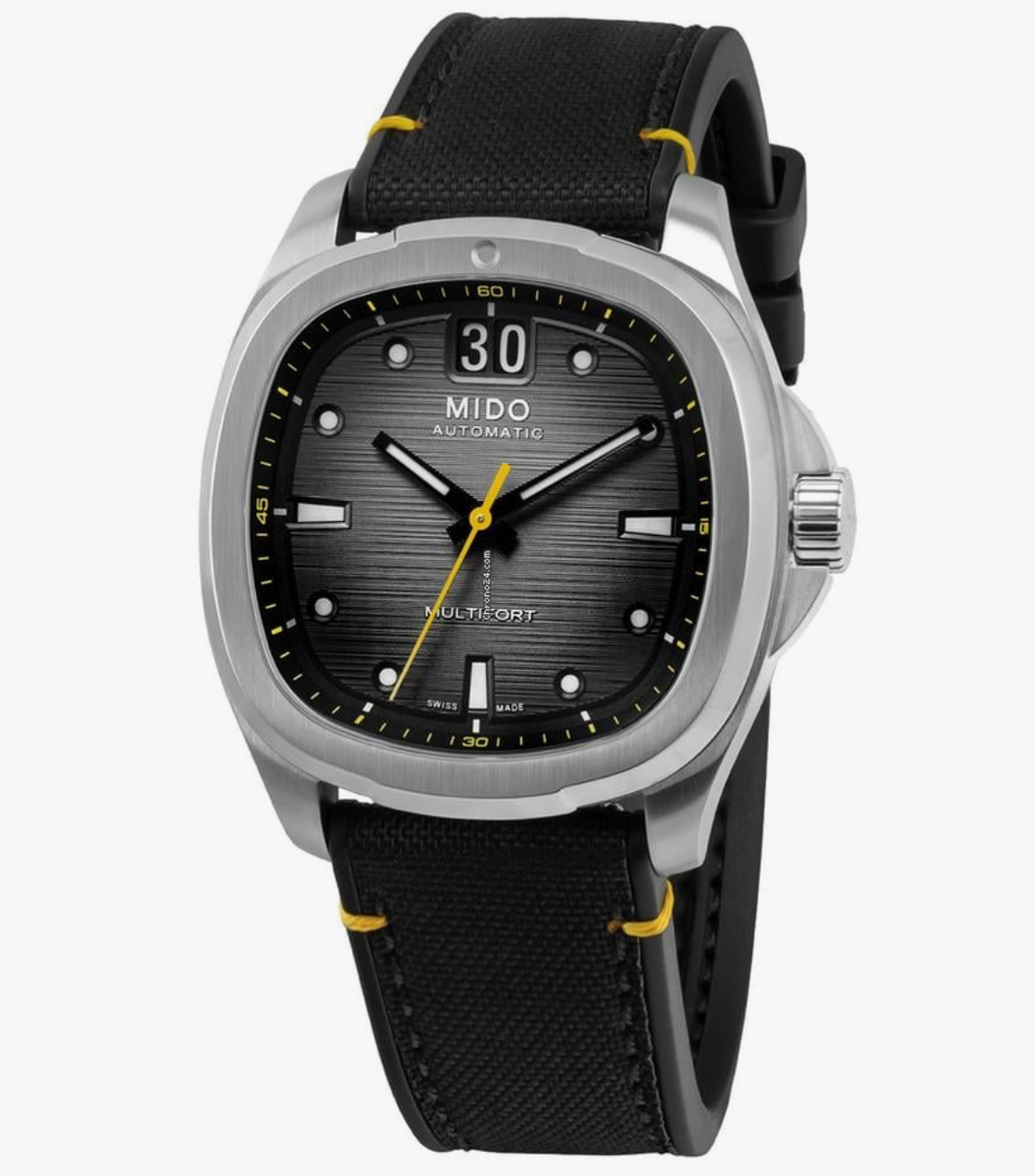 M0495261708101 MULTIFORT/GS/A/ST/T.Black/GREY DIAL