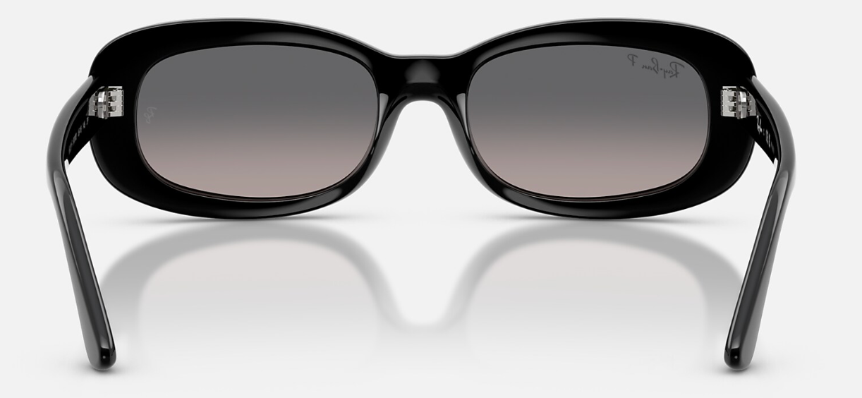 RAY BAN 0RB2221901/M353 BLACK W/GRADIENT GREY POLAR