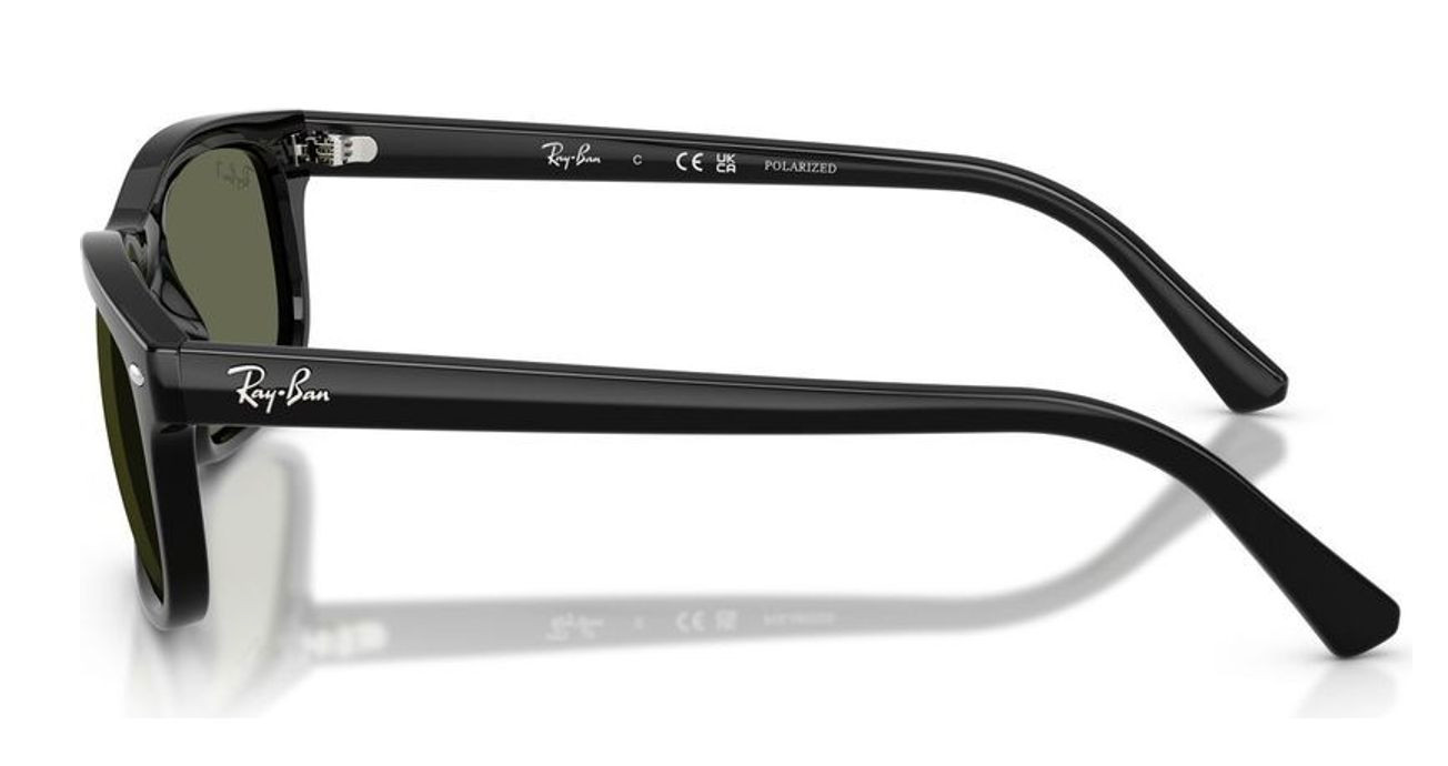 RAY BAN 0RB2224 901/5860 BLACK  W/POLAR GREEN