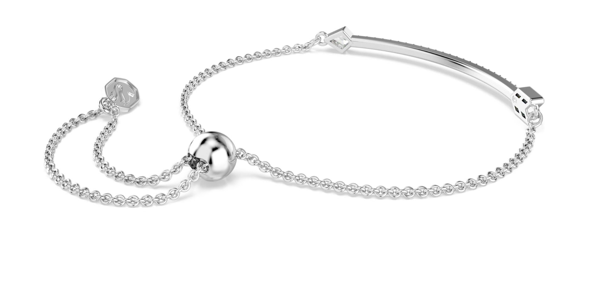 5741523 IDYLLIA:BRACELET ARROW WHI/RHS