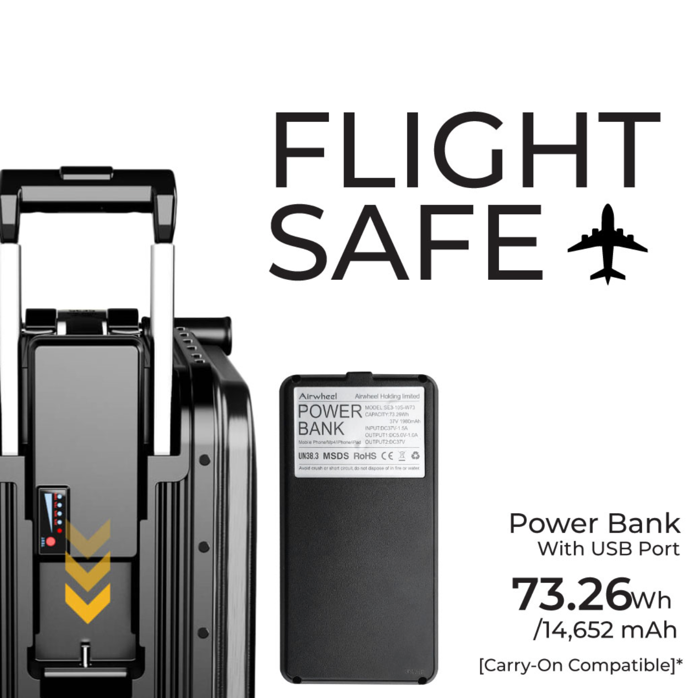 Airwheel SE3SL Pink – Premium Smart Rideable Suitcase
