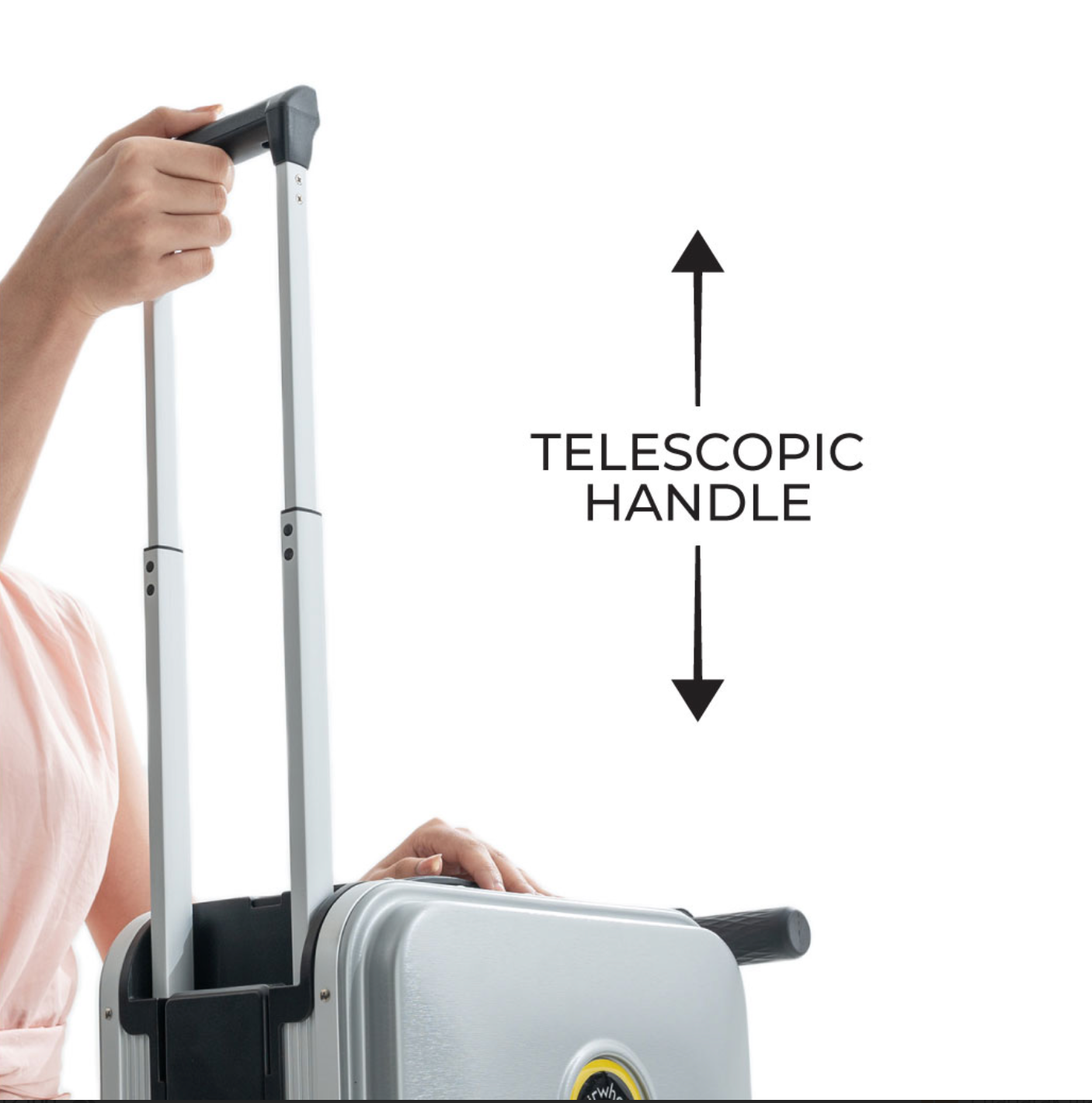 Airwheel SE3SL Silver – Premium Smart Rideable Suitcase