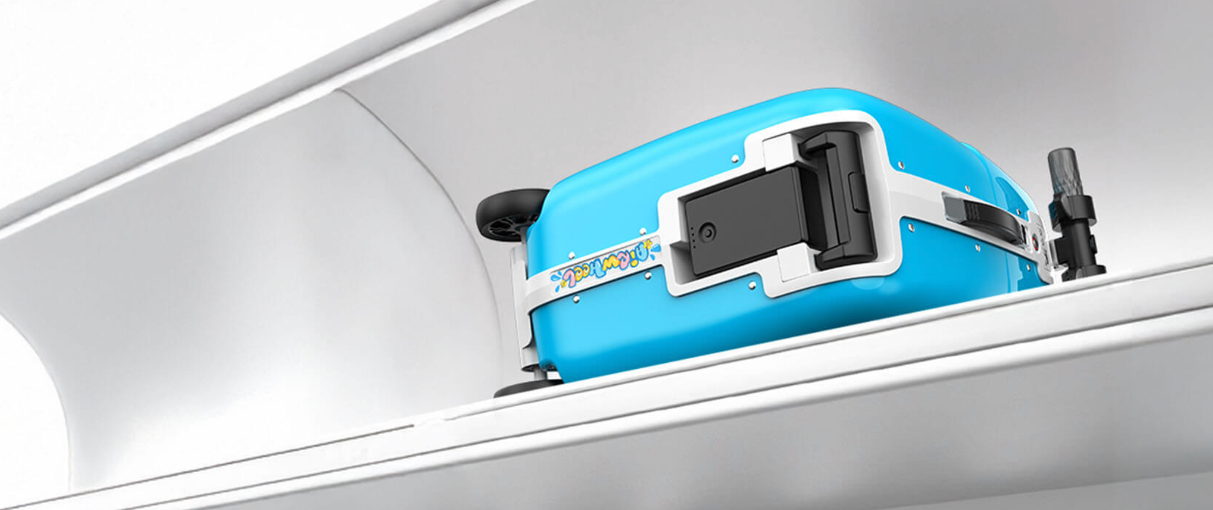 Airwheel SQ3S BLUE – Premium Kids’ Rideable Smart Suitcase