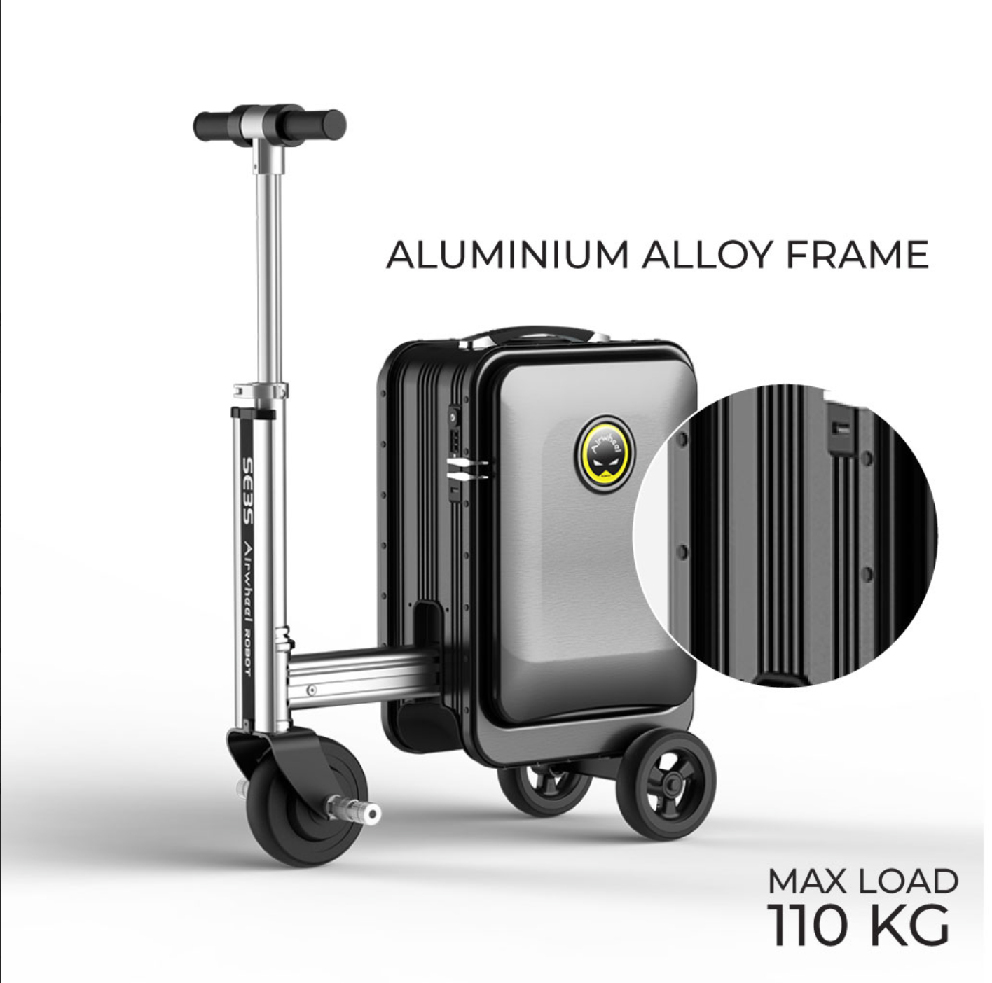 Airwheel SE3S Black– Smart Rideable Suitcase